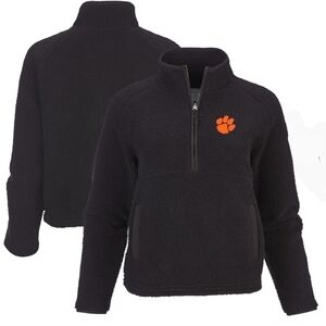 Clemson University Everest Half Zip by Boxercraft Size Medium